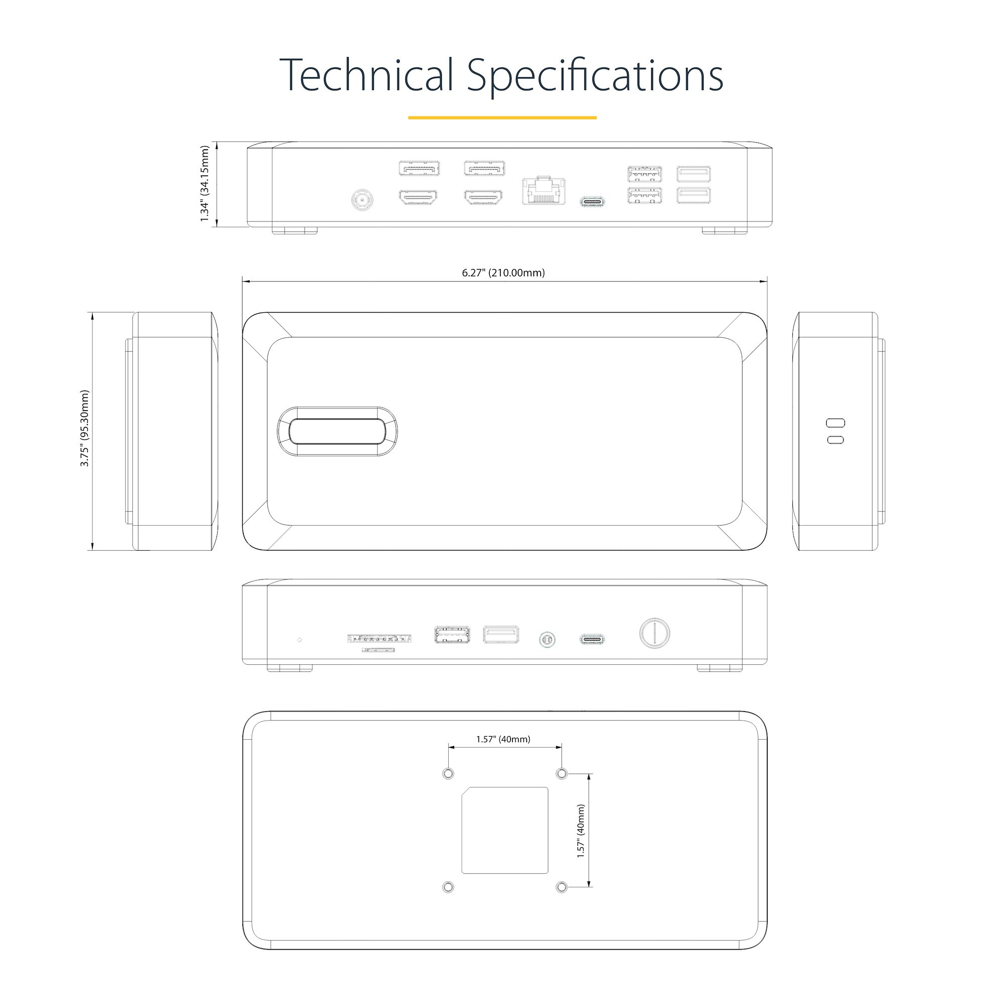 132UE-TB4USB4DOCK