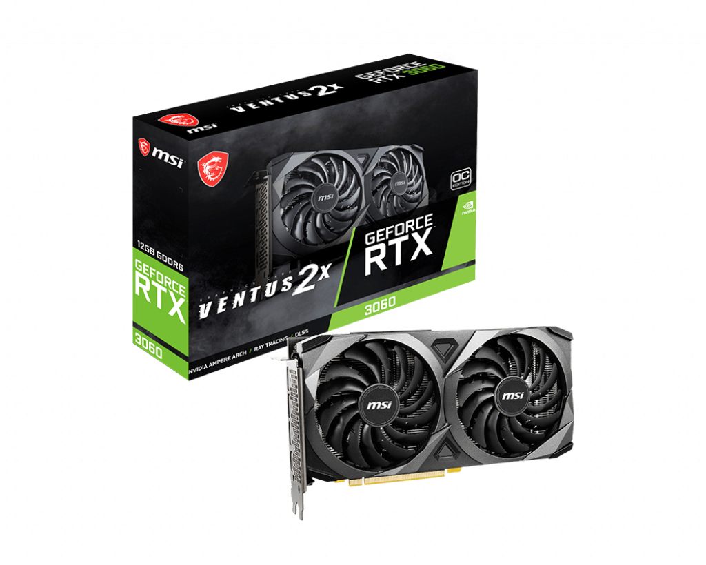 GEFORCE RTX 3060 VENTUS 2X 12G OC