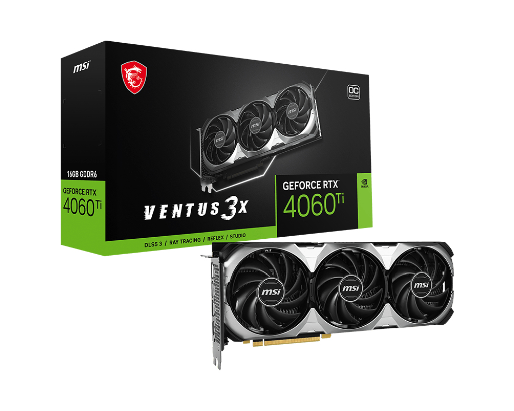 GEFORCE RTX 4060 TI VENTUS 3X 16G OC